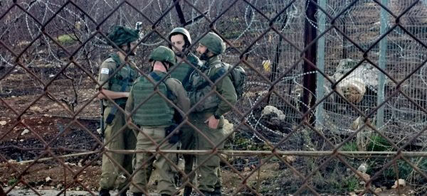 Israeli soldiers Lebanon border